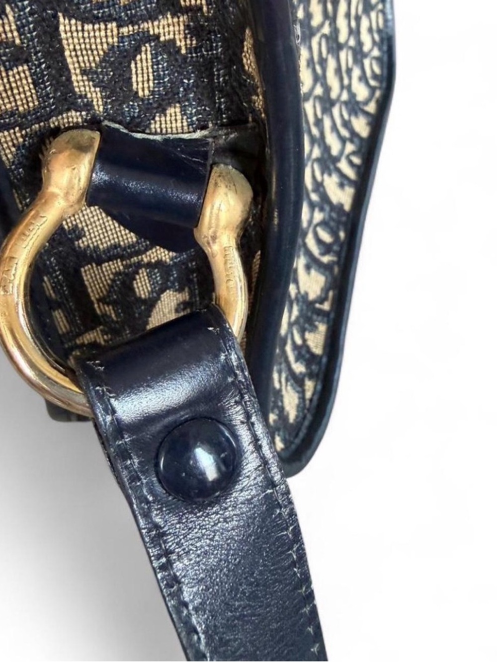 Christian Dior Trotter Monogram Canvas Flap Shoulder Bag. Comes with COA - Picture 9 of 16